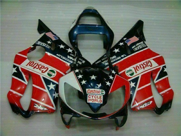 Affordable 2001-2003 Red White Honda CBR600 F4i Motorcycle Fairings Canada Affordable 2001-2003 Red White Honda CBR600 F4i Motorcycle Fairings Canada