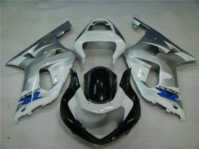 Affordable 2001-2003 Silver Black Suzuki GSXR 600/750 Plastics Fairing Kits Canada Affordable 2001-2003 Silver Black Suzuki GSXR 600/750 Plastics Fairing Kits Canada