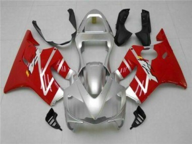 Affordable 2001-2003 Silver Red Honda CBR600 F4i Motorcycle Fairings Canada