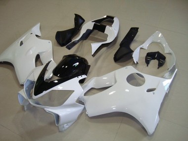 Affordable 2001-2003 White with Black Stripe Honda CBR600 F4I Motorcycle Fairings Canada