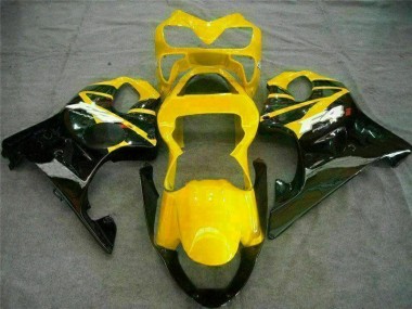 Affordable 2001-2003 Yellow Black Honda CBR600 F4i Motorcycle Fairings Canada