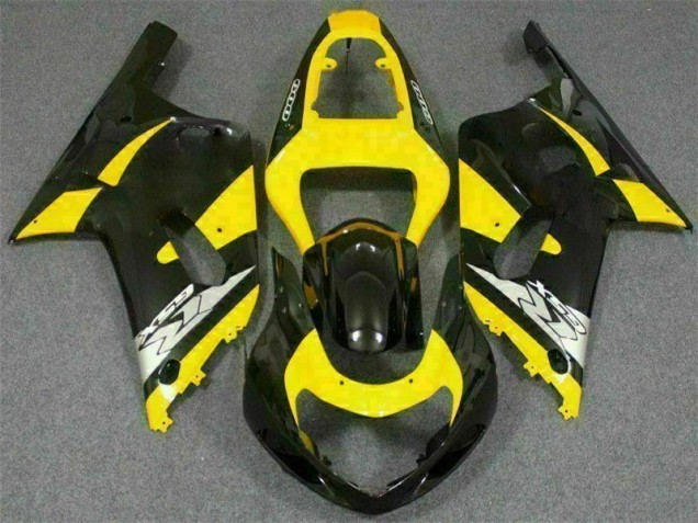 Affordable 2001-2003 Yellow Black Suzuki GSXR 600/750 Plastics Fairing Kits Canada Affordable 2001-2003 Yellow Black Suzuki GSXR 600/750 Plastics Fairing Kits Canada