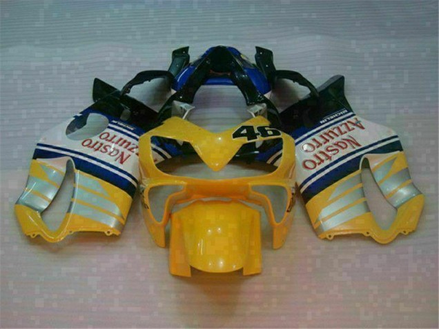 Affordable 2001-2003 Yellow Silver Honda CBR600 F4i Motorcycle Fairings Canada Affordable 2001-2003 Yellow Silver Honda CBR600 F4i Motorcycle Fairings Canada