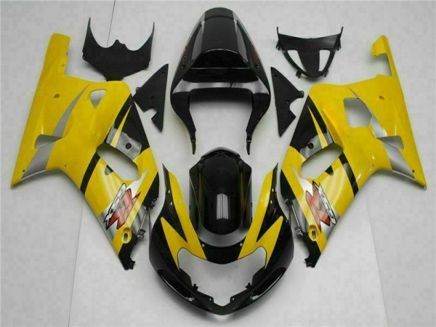 Affordable 2001-2003 Yellow Suzuki GSXR 600/750 Full Fairing Kit Canada Affordable 2001-2003 Yellow Suzuki GSXR 600/750 Full Fairing Kit Canada