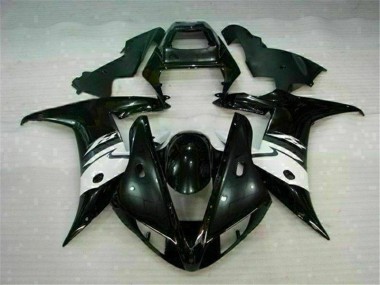 Affordable 2002-2003 Black Yamaha YZF R1 ABS Complete Motorcycle Fairings Canada