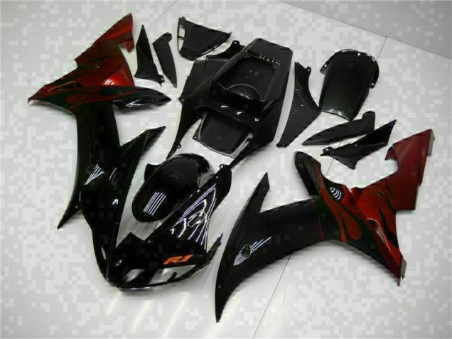 Affordable 2002-2003 Black Yamaha YZF R1 Full Fairing Kits & Bodywork Canada Affordable 2002-2003 Black Yamaha YZF R1 Full Fairing Kits & Bodywork Canada