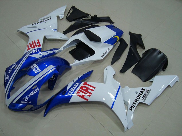 Affordable 2002-2003 Blue White Yamaha YZF R1 Motorcycle Fairings Canada Affordable 2002-2003 Blue White Yamaha YZF R1 Motorcycle Fairings Canada