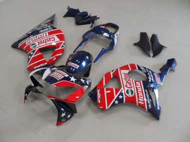 Affordable 2002-2003 Dark Blue Star Honda CBR900RR 954 Motorcycle Fairings Canada