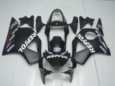 Affordable 2002-2003 Matte Black Repsol Honda CBR900RR 954 Motorcycle Fairings Canada