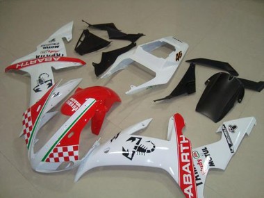Affordable 2002-2003 Red White Flag Yamaha YZF R1 Motorcycle Fairings Canada