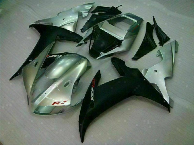 Affordable 2002-2003 Silver Black Yamaha YZF R1 Motorcycle Fairings Canada