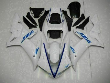 Affordable 2002-2003 White Yamaha YZF R1 Full Fairing Kit Canada