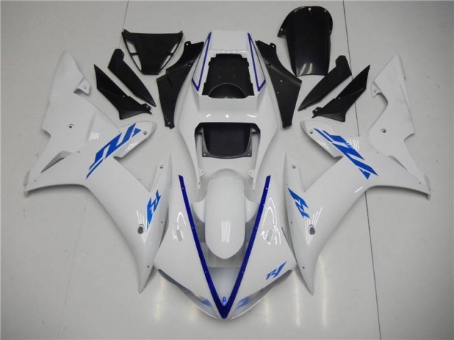 Affordable 2002-2003 White Yamaha YZF R1 Injection Motorcycle Fairings Canada