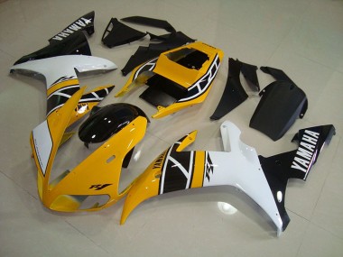 Affordable 2002-2003 Yellow Anniversary Yamaha YZF R1 Motorcycle Fairings Canada
