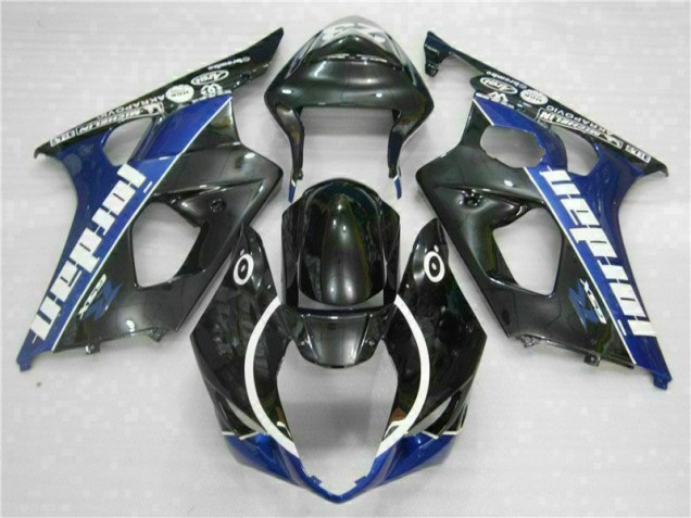 Affordable 2003-2004 Black Blue Suzuki GSXR 1000 Full Fairing Kit Canada Affordable 2003-2004 Black Blue Suzuki GSXR 1000 Full Fairing Kit Canada
