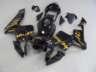 Affordable 2003-2004 Black Repsol Honda CBR600RR Motorcycle Fairings Canada
