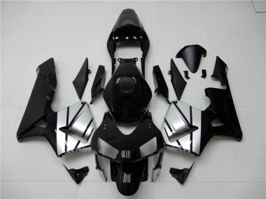 Affordable 2003-2004 Black Silver Honda CBR600RR Motorcycle Fairings Canada