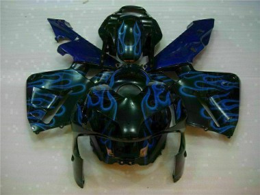 Affordable 2003-2004 Blue Honda CBR600RR Fairing Kit Canada