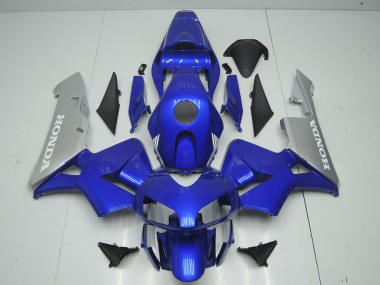 Affordable 2003-2004 Blue Silver Honda CBR600RR Motorcycle Fairings Canada