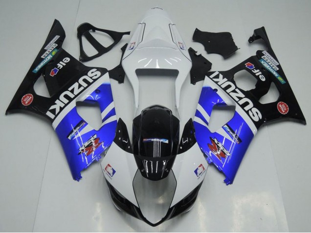 Affordable 2003-2004 Blue White and Black Suzuki GSXR 1000 Motorcycle Fairings Canada Affordable 2003-2004 Blue White and Black Suzuki GSXR 1000 Motorcycle Fairings Canada