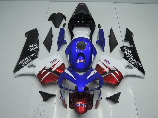 Affordable 2003-2004 Dark Red Blue Honda CBR600RR Motorcycle Fairings Canada Affordable 2003-2004 Dark Red Blue Honda CBR600RR Motorcycle Fairings Canada
