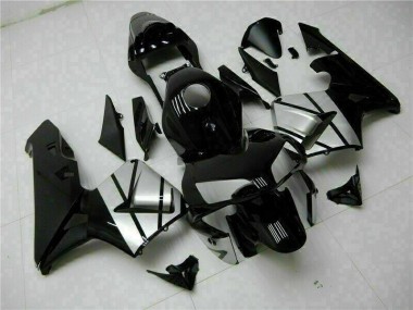 Affordable 2003-2004 Glossy Black Honda CBR600RR Motorcycle Fairings Canada