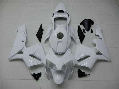 Affordable 2003-2004 Glossy White Honda CBR600RR Motorcycle Fairings Canada