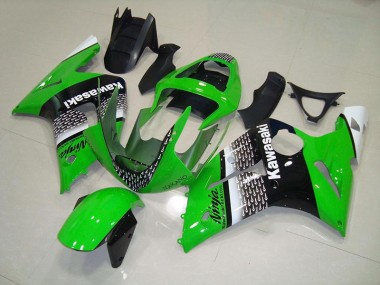 Affordable 2003-2004 Green Nakano Kawasaki Ninja ZX6R Motorcycle Fairings Canada