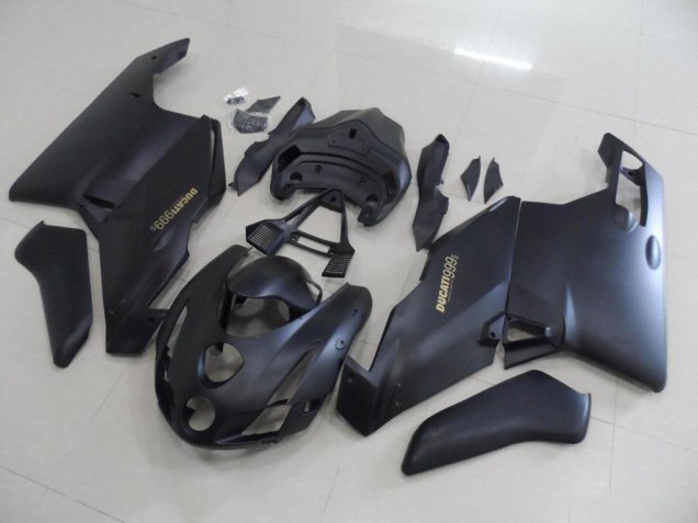 Affordable 2003-2004 Matte Black Gold Decals Ducati 749 999 Motorcycle Fairings Canada Affordable 2003-2004 Matte Black Gold Decals Ducati 749 999 Motorcycle Fairings Canada