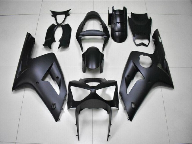 Affordable 2003-2004 Matte Black Kawasaki Ninja ZX6R Full Fairing Kit Canada Affordable 2003-2004 Matte Black Kawasaki Ninja ZX6R Full Fairing Kit Canada