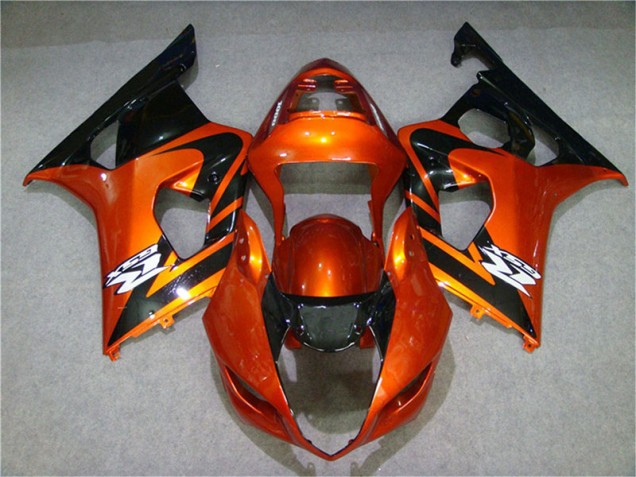 Affordable 2003-2004 Orange Black Suzuki GSXR 1000 Motorcycle Fairings Canada