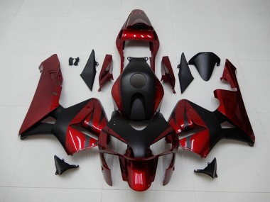 Affordable 2003-2004 Red Black Honda CBR600RR ABS Fairing Kit Canada