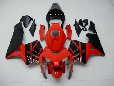 Affordable 2003-2004 Red Black Honda CBR600RR Fairing Kit Canada