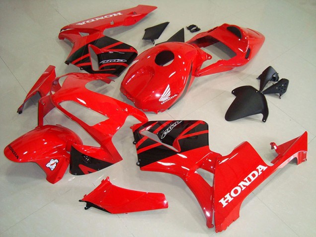 Affordable 2003-2004 Red Honda CBR600RR Motorcycle Fairings Canada Affordable 2003-2004 Red Honda CBR600RR Motorcycle Fairings Canada