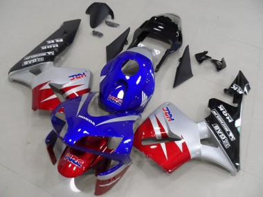 Affordable 2003-2004 Red Silver Blue Honda CBR600RR Motorcycle Fairings Canada