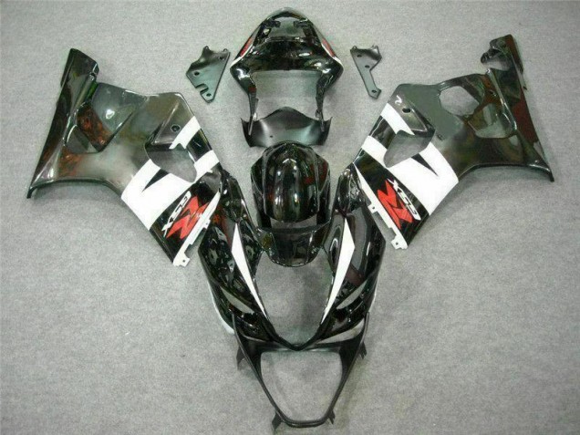 Affordable 2003-2004 White Black Suzuki GSXR 1000 Fairing Kit & Bodywork Canada Affordable 2003-2004 White Black Suzuki GSXR 1000 Fairing Kit & Bodywork Canada