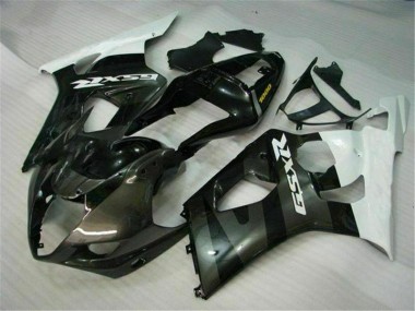 Affordable 2003-2004 White Black Suzuki GSXR 1000 Motorcycle Fairings Canada