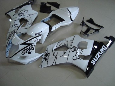 Affordable 2003-2004 White Corona Suzuki GSXR 1000 Motorcycle Fairings Canada