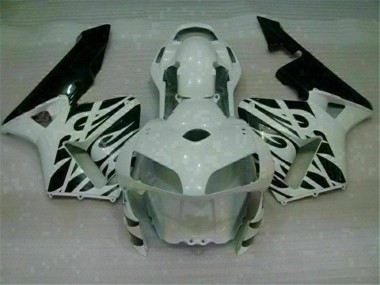 Affordable 2003-2004 White Honda CBR600RR ABS Fairing Kit Canada