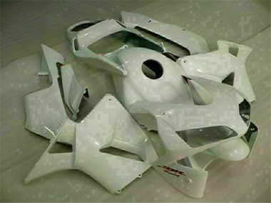 Affordable 2003-2004 White Honda CBR600RR Full Fairing Kit Canada