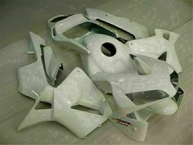 Affordable 2003-2004 White Honda CBR600RR Full Fairing Kit Canada Affordable 2003-2004 White Honda CBR600RR Full Fairing Kit Canada