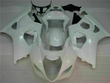 Affordable 2003-2004 White Suzuki GSXR 1000 Fairing Kit & Bodywork Canada