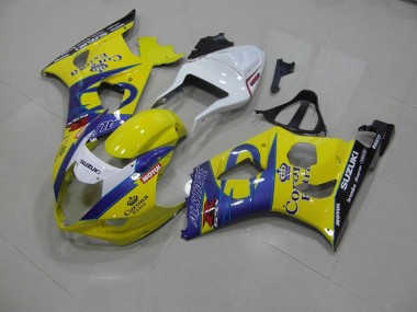 Affordable 2003-2004 Yellow Corona Suzuki GSXR 1000 Motorcycle Fairings Canada