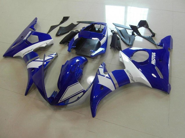 Affordable 2003-2005 Blue White Yamaha YZF R6 Motorcycle Fairings Canada Affordable 2003-2005 Blue White Yamaha YZF R6 Motorcycle Fairings Canada