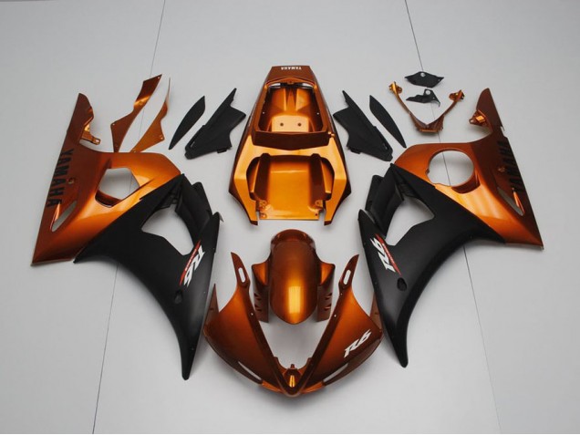 Affordable 2003-2005 Brown and Matte Black Yamaha YZF R6 Motorcycle Fairings Canada Affordable 2003-2005 Brown and Matte Black Yamaha YZF R6 Motorcycle Fairings Canada