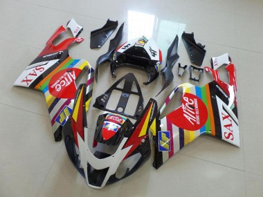Affordable 2003-2005 Colorfull Sax Aprilia RSV1000 Motorcycle Fairings Canada