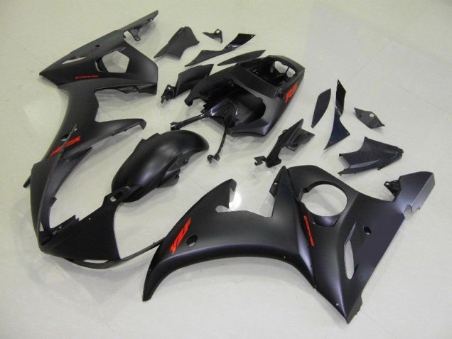Affordable 2003-2005 Matte Black Red Decals Yamaha YZF R6 Motorcycle Fairings Canada Affordable 2003-2005 Matte Black Red Decals Yamaha YZF R6 Motorcycle Fairings Canada