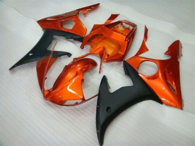 Affordable 2003-2005 Orange Black Yamaha YZF R6 Motorcycle Fairings Canada Affordable 2003-2005 Orange Black Yamaha YZF R6 Motorcycle Fairings Canada