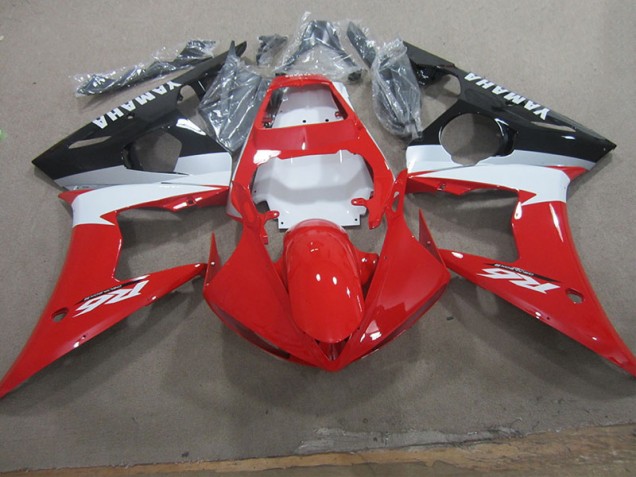 Affordable 2003-2005 Red White Decal Yamaha YZF R6 Motorcycle Fairings Canada Affordable 2003-2005 Red White Decal Yamaha YZF R6 Motorcycle Fairings Canada