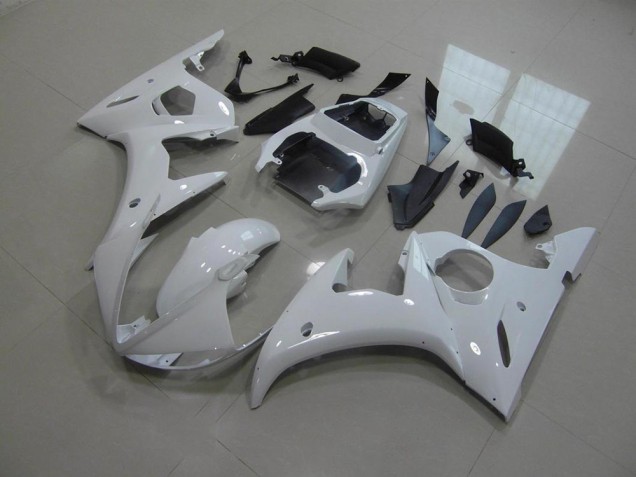 Affordable 2003-2005 White No Decals Yamaha YZF R6 Motorcycle Fairings Canada Affordable 2003-2005 White No Decals Yamaha YZF R6 Motorcycle Fairings Canada